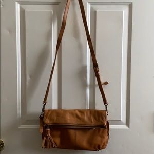 Lucky brand leather crossbody
